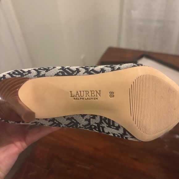 Lauren Ralph Lauren Lindella Monogram Jacquard Pump - Picture 5 of 5